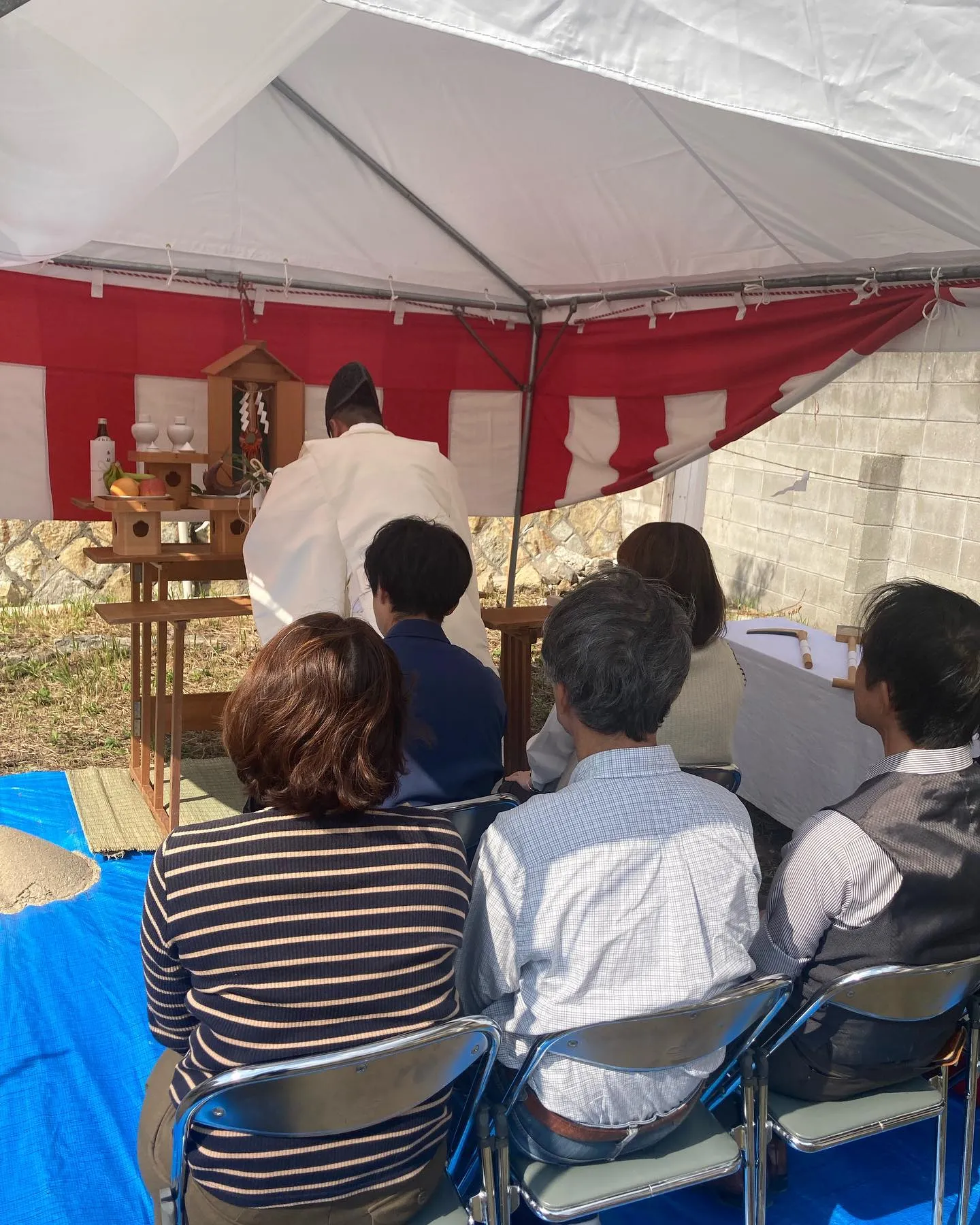 神戸市長田区　A様邸地鎮祭が執り行われました。