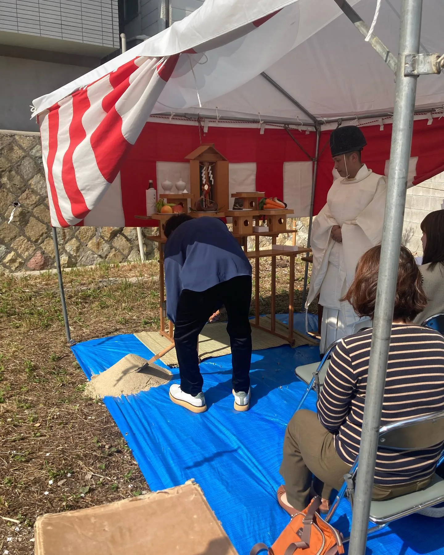 神戸市長田区　A様邸地鎮祭が執り行われました。