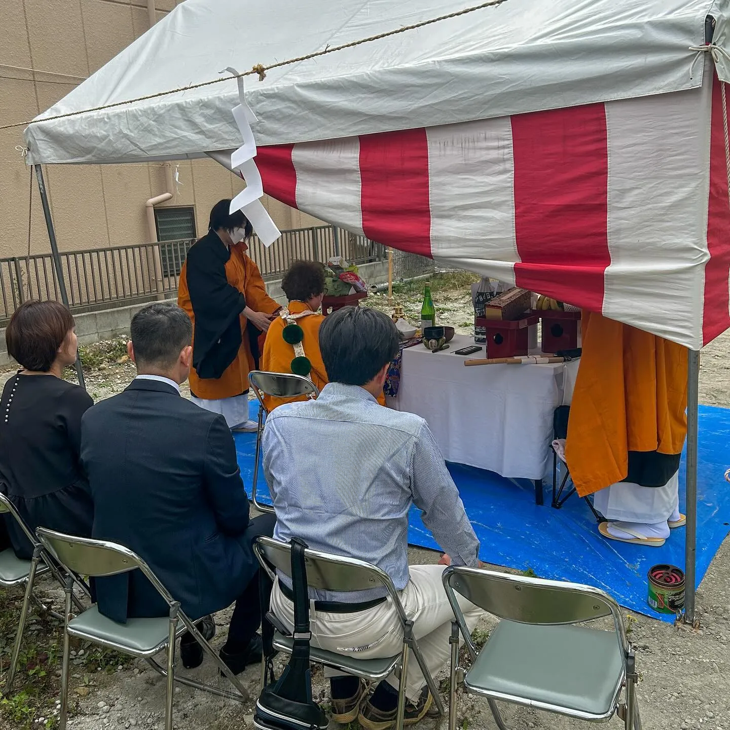 神戸市兵庫区　A様邸地鎮祭が執り行われました。